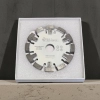 Diamentowa tarcza frezująca TM-TECH 120x17x22.23mm do betonu, frezarek do podłogówki, w białym opakowaniu.