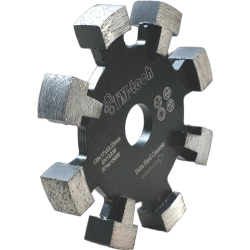 Tarcza frezująca do ogrzewania podłogowego 8 zębów TM-tech 125x17x22,23
